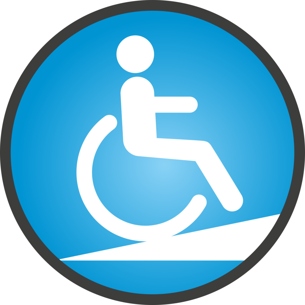 Picto pour Accessibilité pour personnes à mobilité réduite